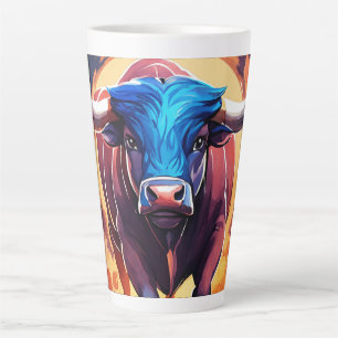 Büffel-Tasse – Starker Stil, kühnes Design   TK_Al Milchtasse