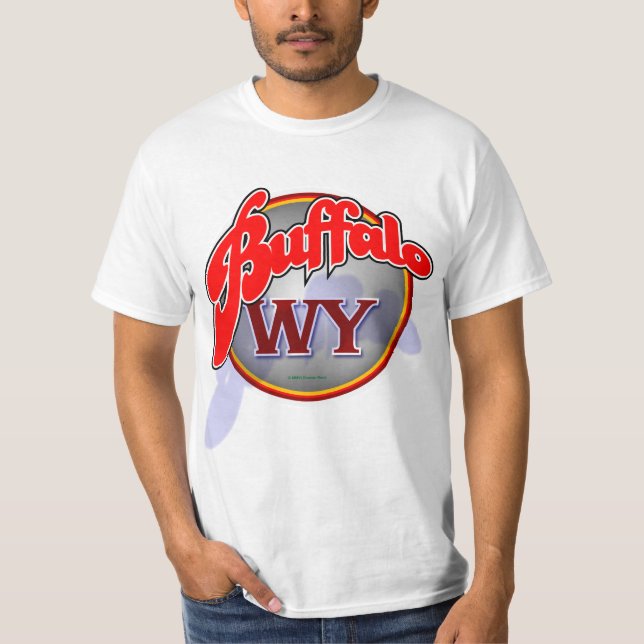 Büffel WY Swoop-Shirt T-Shirt (Vorderseite)