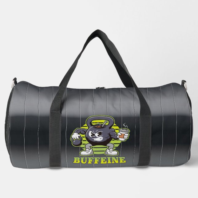 Buffeline Gym Kettlebell Character Duffel Bag Duffle Bag (Vorderseite)