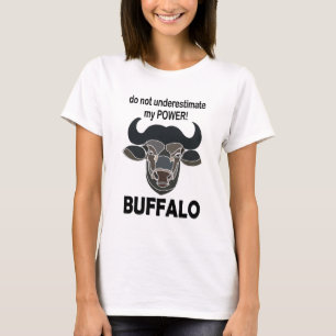 Büffelkopf Bison Tier Büffel T-Shirt
