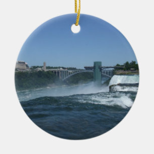 Büffelseite von Niagara Falls Keramikornament