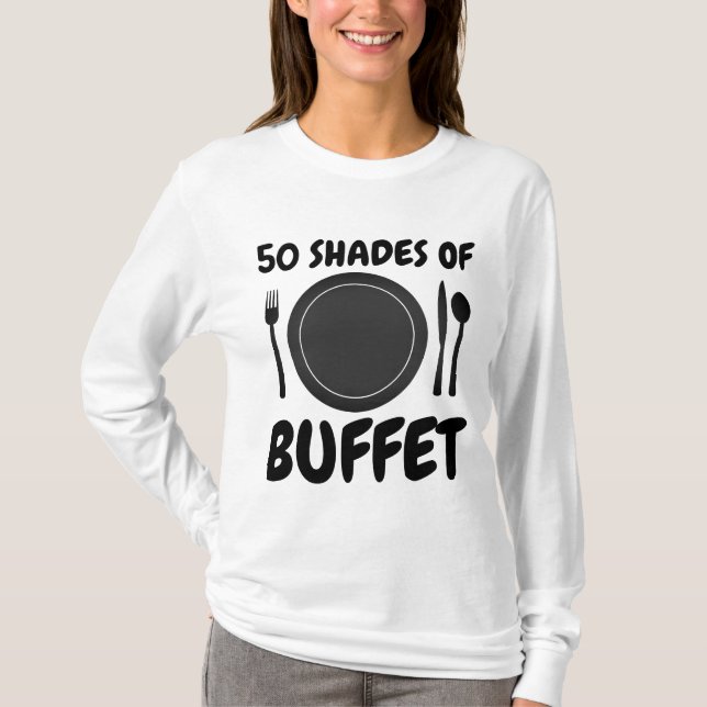 BUFFET Lover, Feinschmecker T - Shirt (Vorderseite)