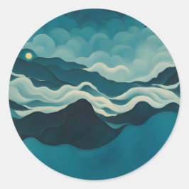 Buffet Runder Aufkleber