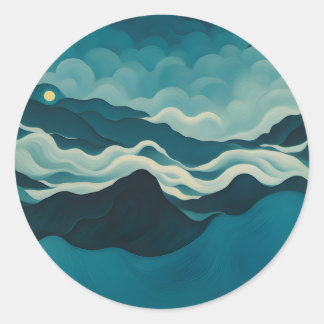 Buffet Runder Aufkleber