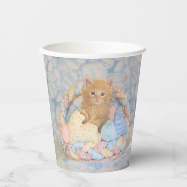 Buffington's Oaster - Katze / Kitten - Papiertasse Pappbecher (Vorderseite)