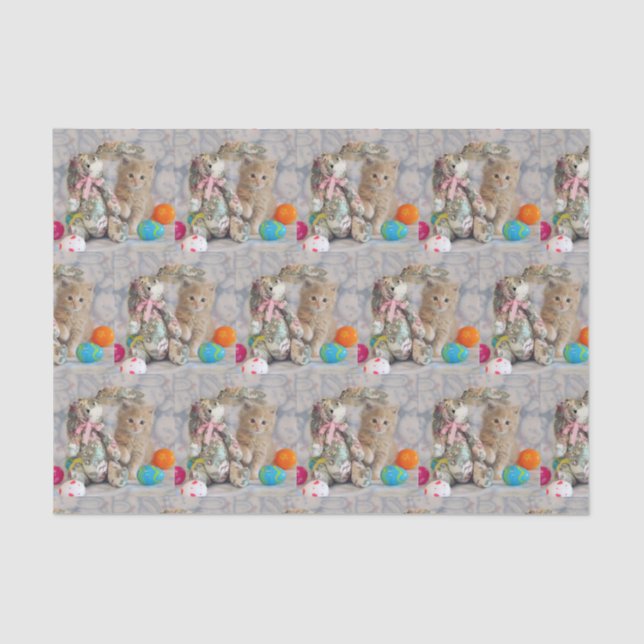 Buffington's Ostersonne - Katzenfachpapier Seidenpapier (Vorderseite)