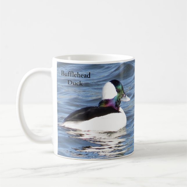 Bufflehead Coffee Tasse II by BirdingCollectibles (Links)