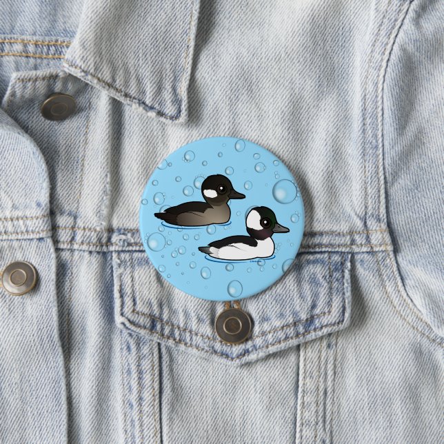 Bufflehead Pair Button (Beispiel)