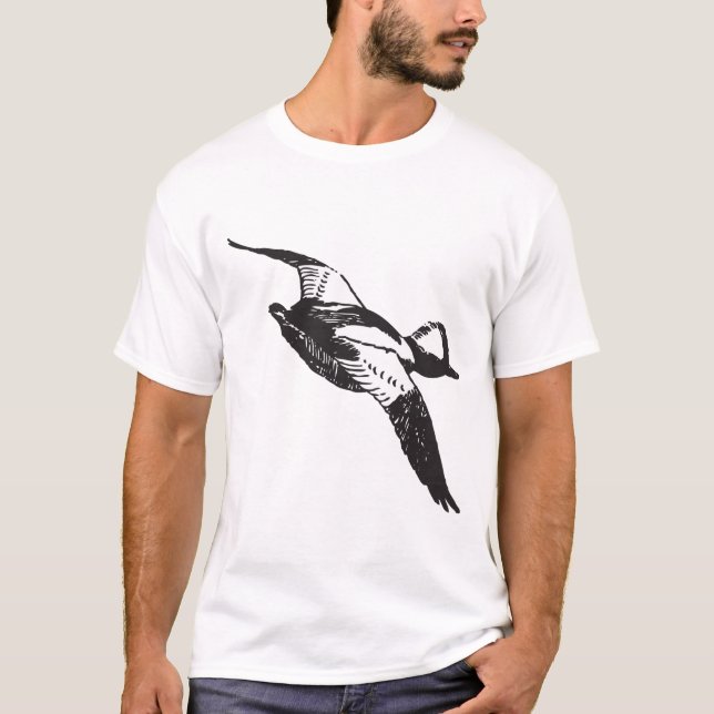 Bufflehead-Skizze T-Shirt (Vorderseite)