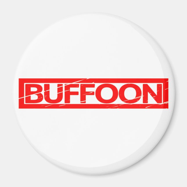 Buffoon-Briefmarke Magnet (Vorne)