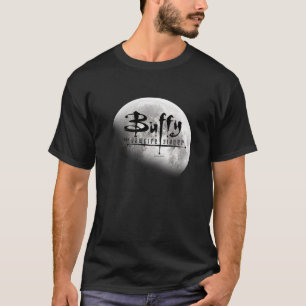 Buffy The Vampire Slayer Bedrängter Vollmond Titel T-Shirt