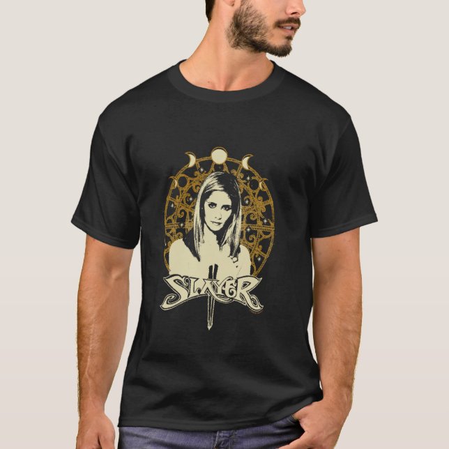 Buffy The Vampire Slayer Buffy Celestial Slayer Bi T-Shirt (Vorderseite)