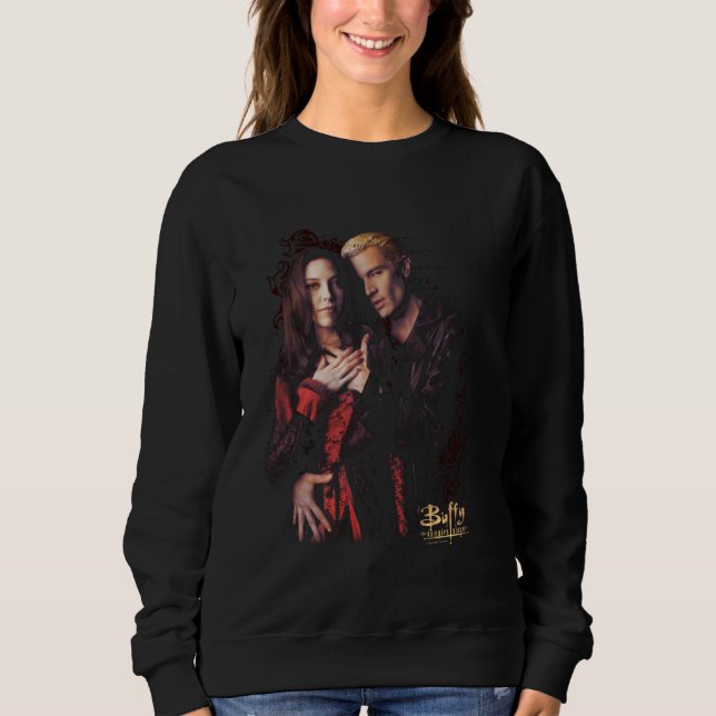 Buffy The Vampire Slayer Iconic Spike Drusilla Ret Sweatshirt (Vorderseite)
