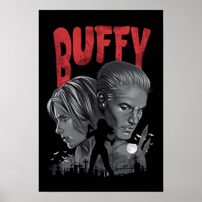Buffy the vampire Slayer Night Poster (Vorne)