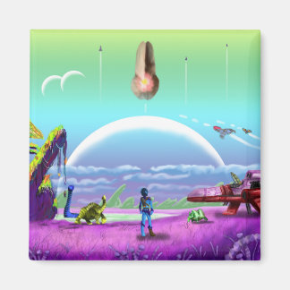 Bufik Lanet Alien World Magnet