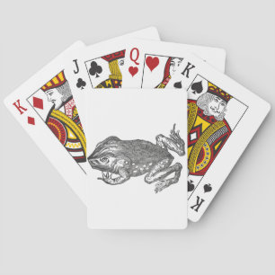 Bufo Rana aka Krötenechse Spielkarten