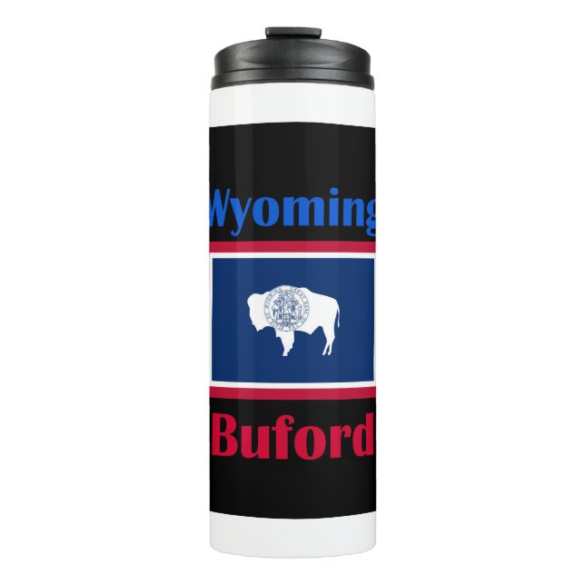 Buford Wyoming Thermosbecher (Vorderseite)