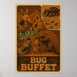 Bug Buffet: Insect Feast Safari Edition Poster