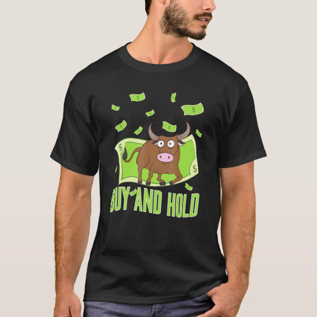 Bug Bull mit Dollars T-Shirt (Vorderseite)
