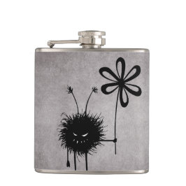 Bug der bösen Blume - Vintage Niedliche Gotische K Flachmann