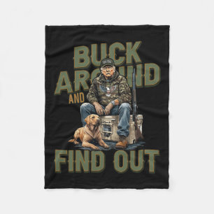 Bug dich um und finde heraus, wie Trump Camouflage Fleecedecke