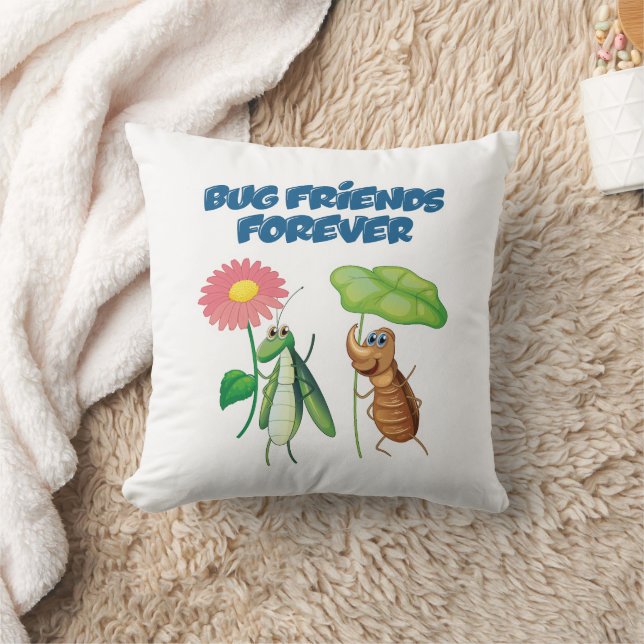 Bug Friends Forever Kissen (Decke)