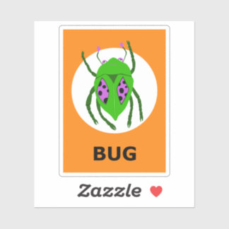 BUG Halloween Sticker