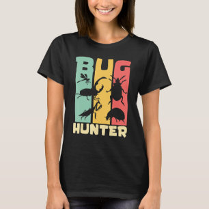 Bug Hunter Entomologe Insekten für Jungen Mädchen T-Shirt