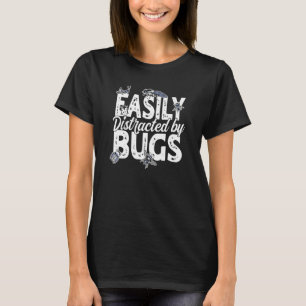 Bug-Insekten, die durch die Bugs-Wissenschaft leic T-Shirt