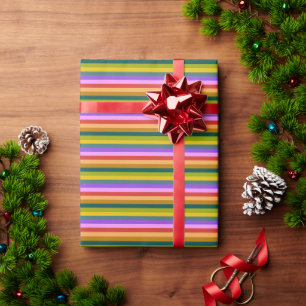 Bug Life Nature Stripe BOS Geschenkpapier