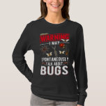 Bug Lover Insekten Entomologe Funny Science T-Shirt<br><div class="desc">Bug Lover Insekten Entomologe Funny Science. Bug Hunter Nature Entomology.</div>