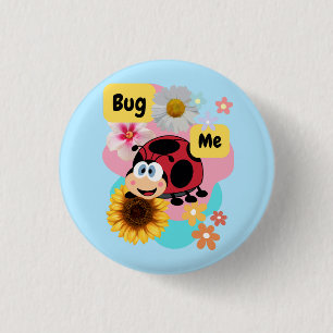 Bug Me: Ladybug Button