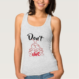 Bug mich nicht an einem lustigen Ladybug-Tank-Top- Tank Top