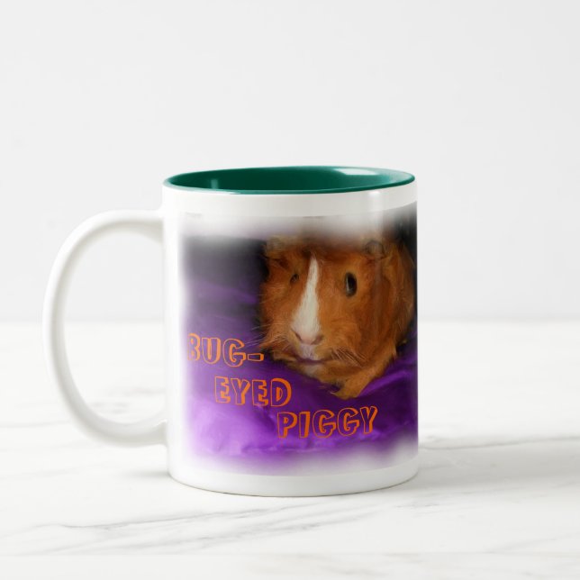 BUG-MIT AUGEN PIGGY-Guinea Tasse (Links)