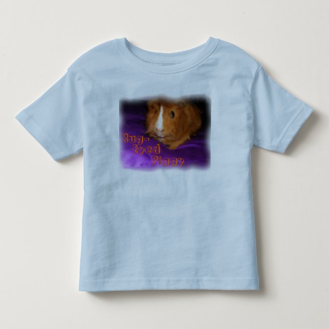 Bug-Mit Augen Schweine-Guinea Shirts (Vorderseite)