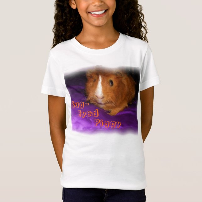 Bug-Mit Augen Schweine-Guinea Shirts (Vorderseite)
