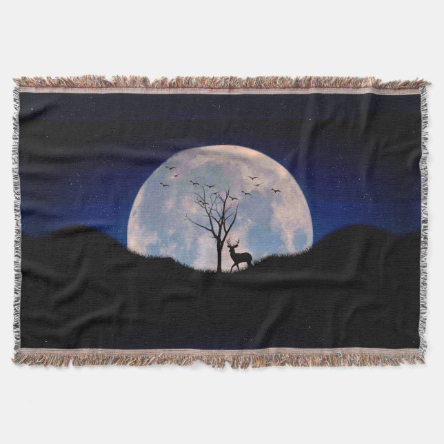 Bug mit Big Rack gegen Vollmond Decke (Vorderseite)