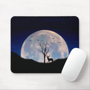 Bug mit Big Rack gegen Vollmond Mousepad