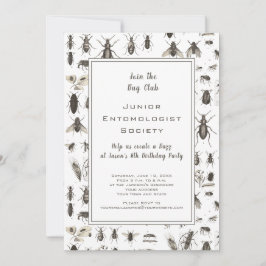 Bug oder Insektenthema Geburtstagsparty
