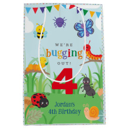Bug Party Geburtstag Mittlere Geschenktüte