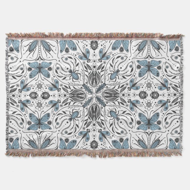 Bug, schwarz und blau decke (Vorderseite)