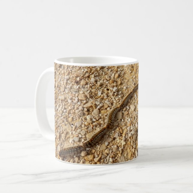 Bug-Tasse für prozessbedingte Raupen Kaffeetasse (Vorderseite Links)