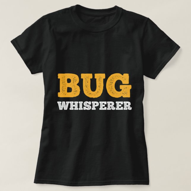 BUG Whisperer IT Programmer Coder Bug Computer Sci T-Shirt (Design vorne)