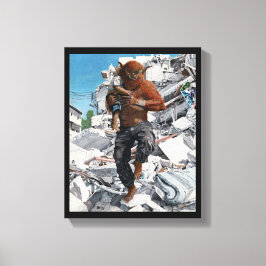 Bugbär Hero Rettung Kinderfantasy Leinwand Print