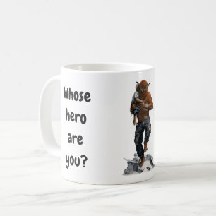 Bugbear Hero Child Rescue Fantasy Art Kaffeemaschi Kaffeetasse