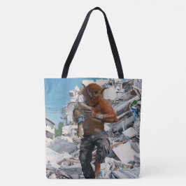 Bugbear hero retcuing Child Fantasy Graphic Tasche