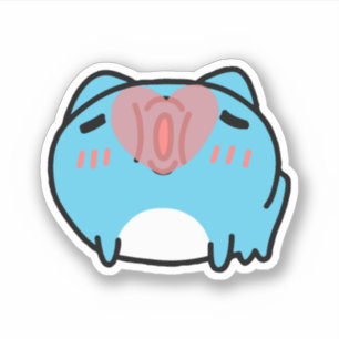 BugCat Capoo kiss Aufkleber