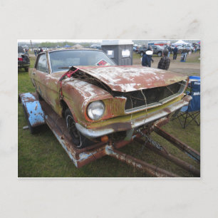 Bügeleisen mit abgefedertem Gehäuse Postkarte