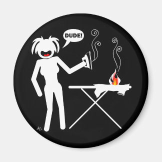 Bügelknopf und -Schlüsselanhänger Magnet