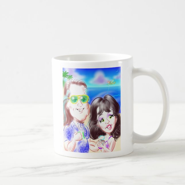 Bugface Karikatur-Tasse V. 1 Tasse (Rechts)